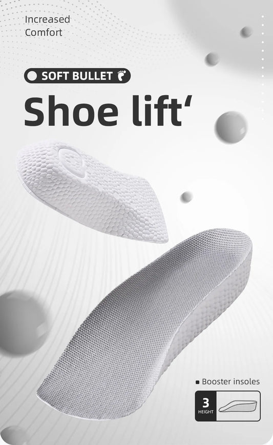 Height Increase Memory Foam Insoles